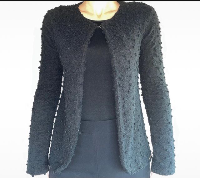 Chanellina nera bouclé Variety