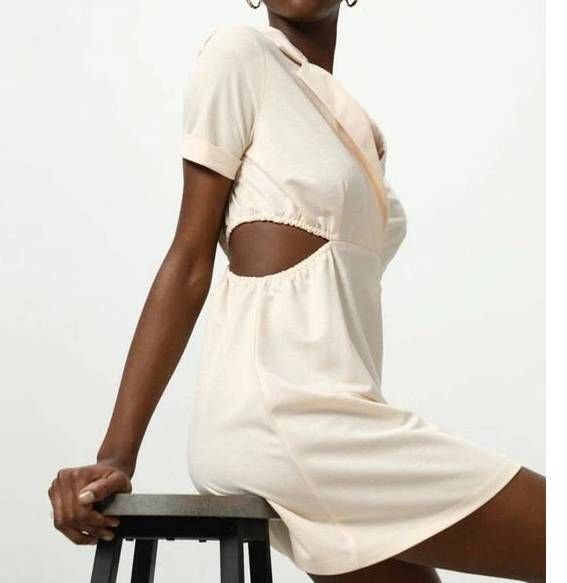 Vestido cut out