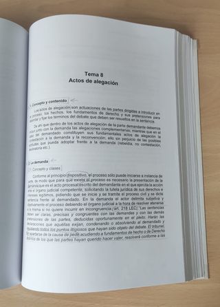 Derecho Procesal II. Proceso Civil