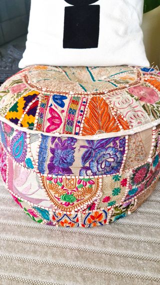 Pouf del designer italiano Oreste Luchetta