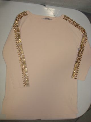 Jersey y blusas nuevas con pedreria tallas 40/42