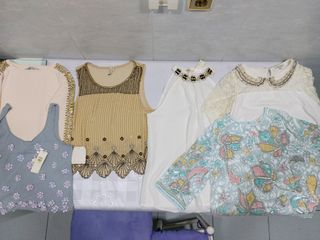 Jersey y blusas nuevas con pedreria tallas 40/42