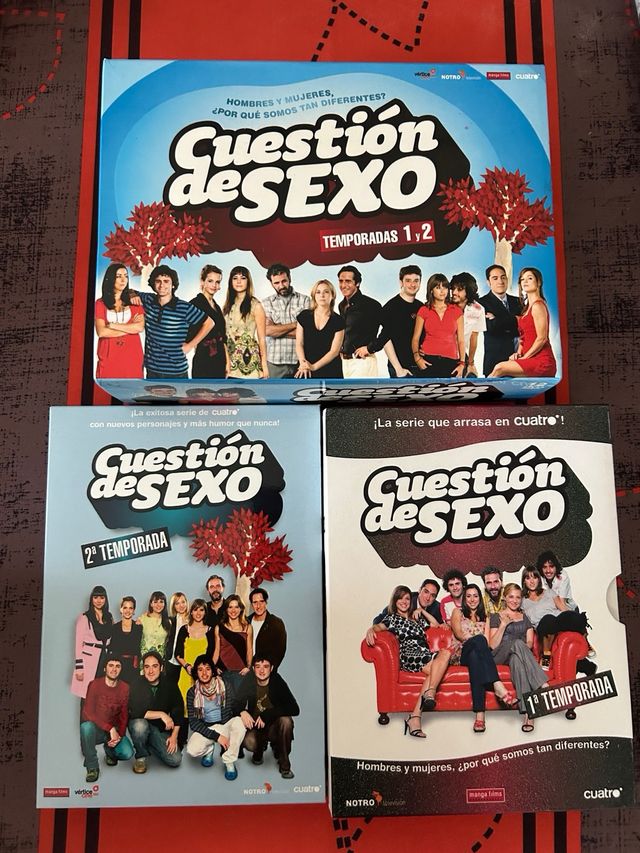 SERIE CUESTION DE SEXO TEMPORADAS 1 Y 2 DVD
