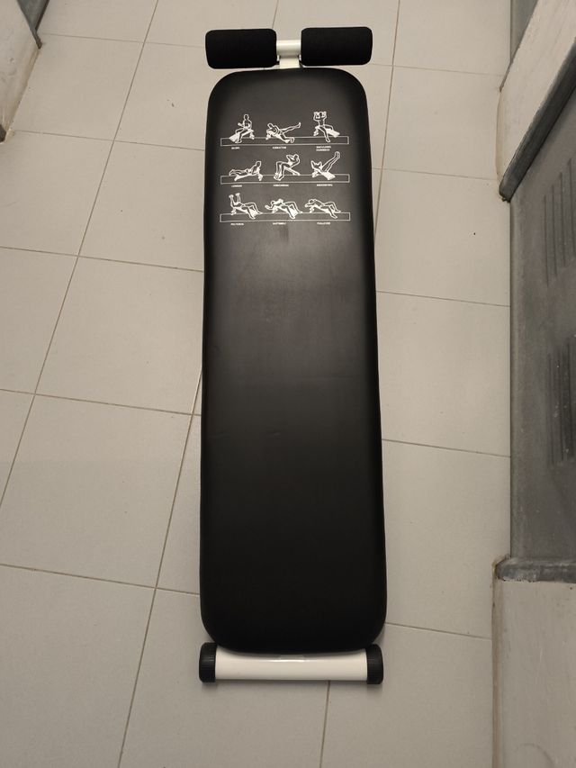 Banco abdominales pro action fitness