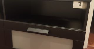 Mueble TV negro Brimnes Ikea