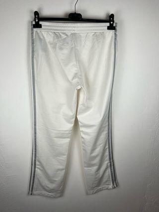 Adidas White Silver Pantaloni S Donna