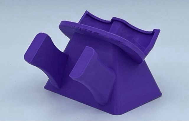 soporte mando game cube morado