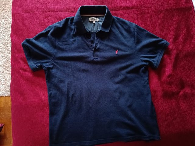 Polo azul marino talla XL marca Gentleman Farner