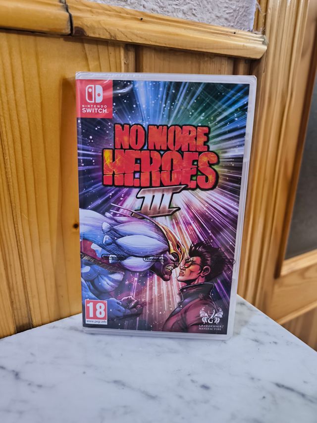 No More Heroes 3, switch, precintado
