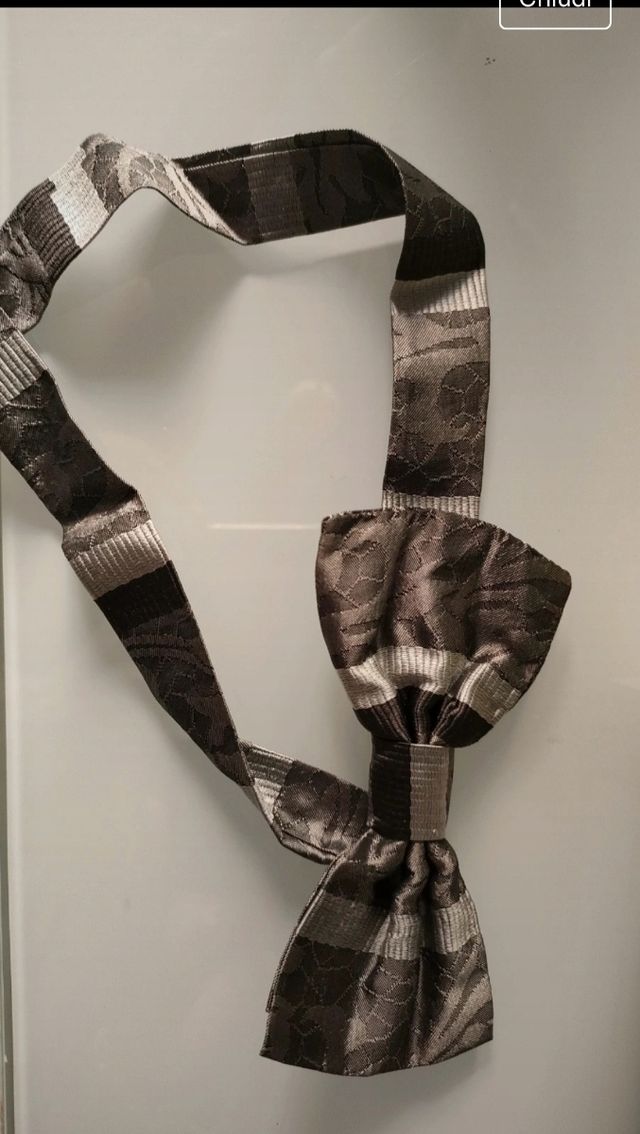 Papillon in pura seta