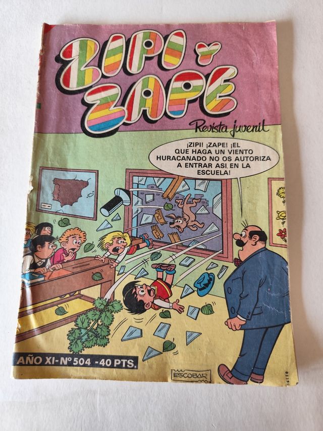 Tebeo comic Zipi zape 1982