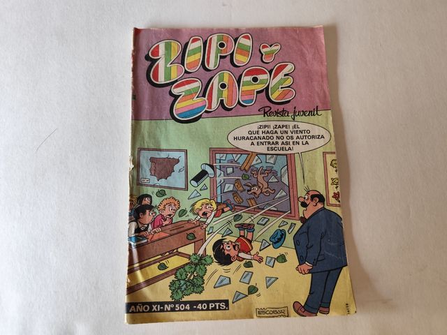Tebeo comic Zipi zape 1982