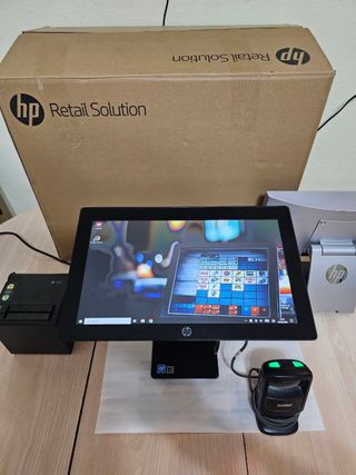 Moderno TPV HP para negocio Tienda, Bar, Cafeteria