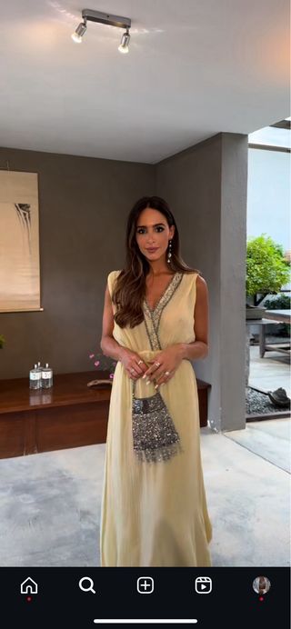 VESTIDO BORDADO ABALORIOS ZARA COLLECTION (XS,S,M)