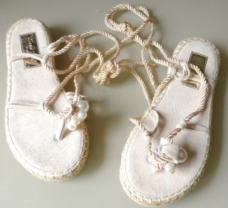 Sandalias con cuerdas n41 Sin Estrenar 