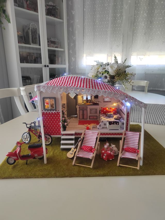 Caravana miniatura