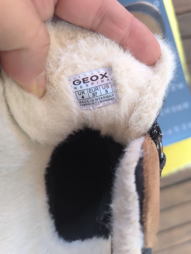 Botas niña Geox 37