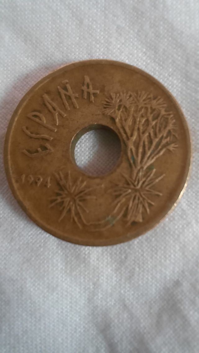 Moneda 25 ptas Canarias 1994