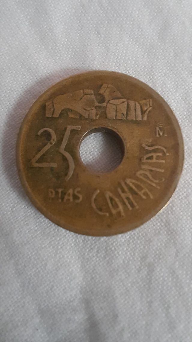 Moneda 25 ptas Canarias 1994