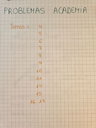 Problemas oposiciones Física y Química