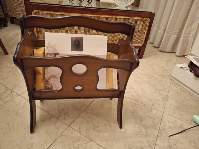Revistero madera