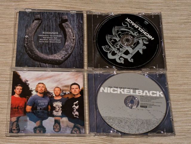 Nickelback Silver/No Fix/Dark Horse/All The Right