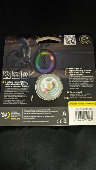 SpokeLight luz bicicleta