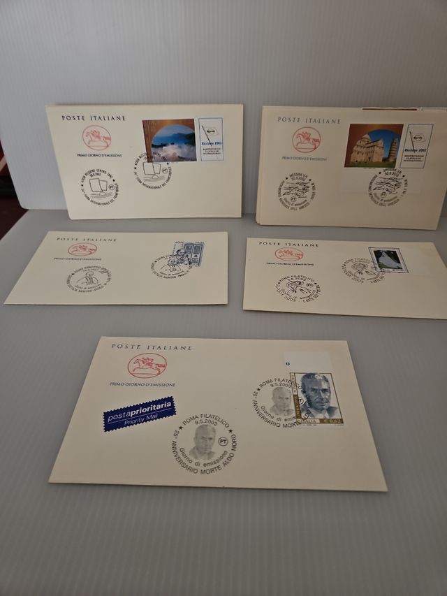 Buste primo giorno emissione 