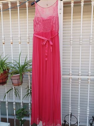 Vestido fiesta y tacones