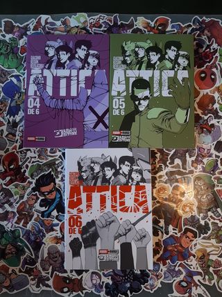 Attica Colección Completa Manga