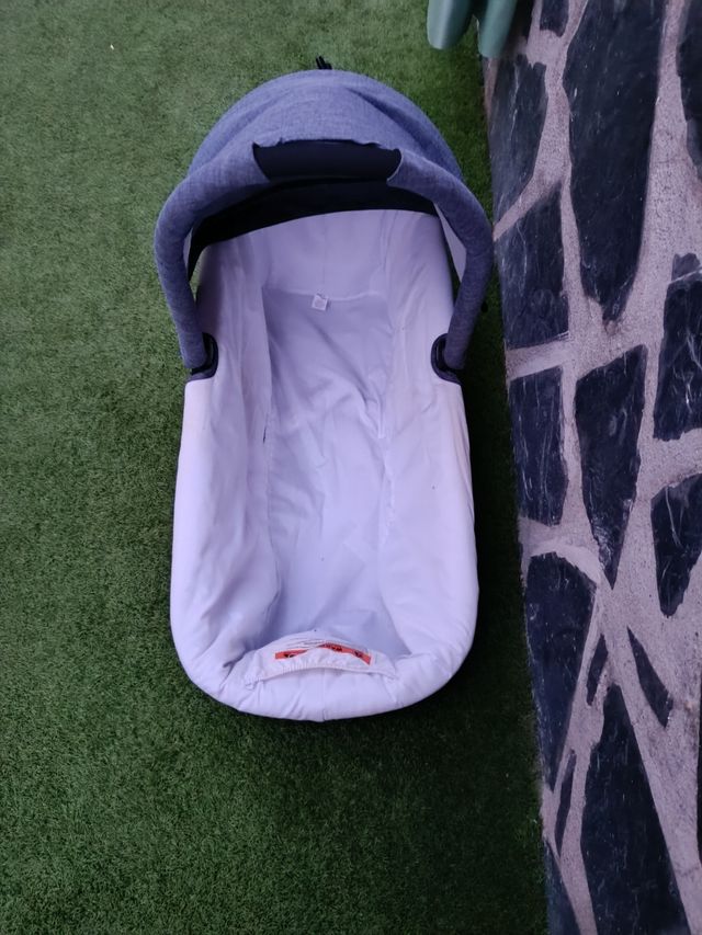 Capazo valco baby con adaptadores