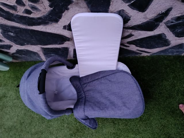 Capazo valco baby con adaptadores