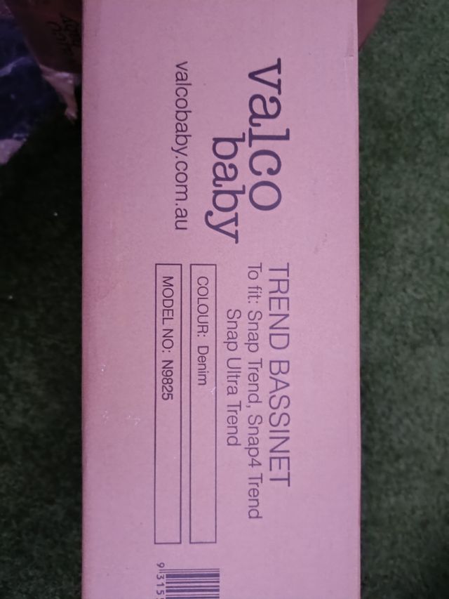 Capazo valco baby con adaptadores