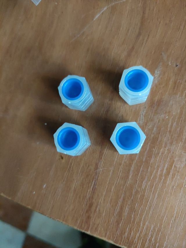 Pak 4 tapones moto o coche