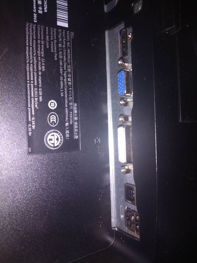 Monitor/Pantalla Dell para Pc/Ordenador