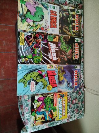 ESPECIAL La Masa-HULK. Comics Marvel 1974 a 1983.