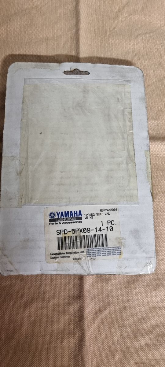 Molle valvole Yamaha MT-01 