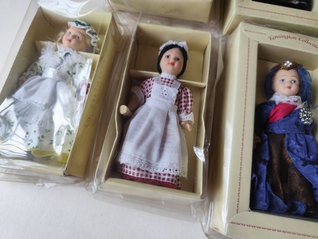 Muñecas victorianas de porcelana 