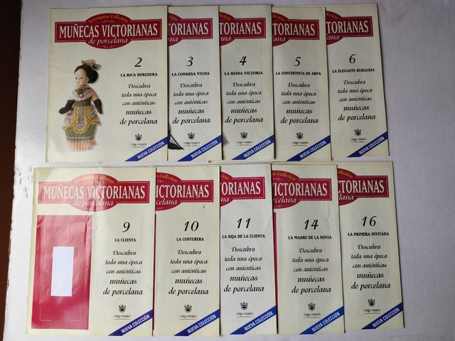 Muñecas victorianas de porcelana 