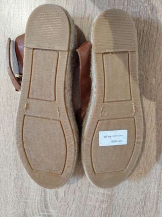 Sandalias piel