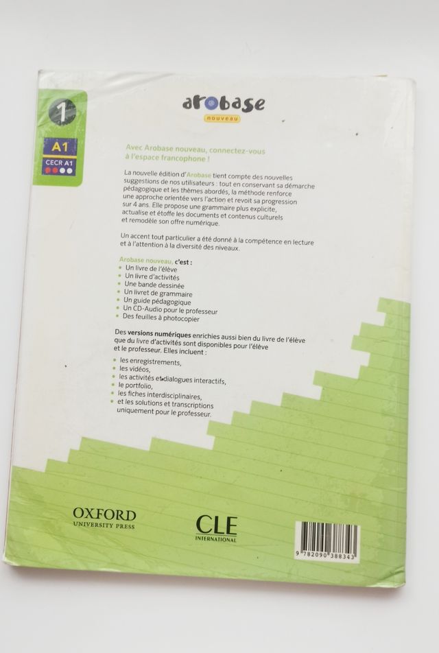 Libro francés AROBASE Noveau 1