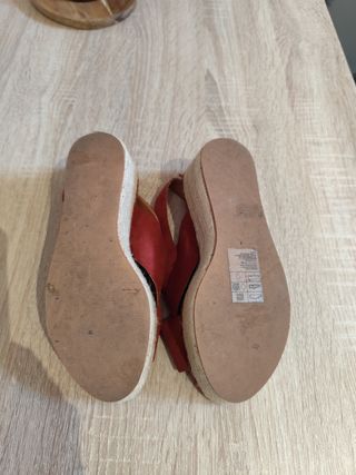 Sandalias cuña esparto