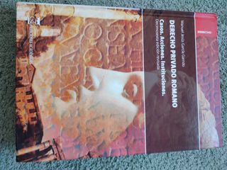 Libro Derecho privado romano nuevo