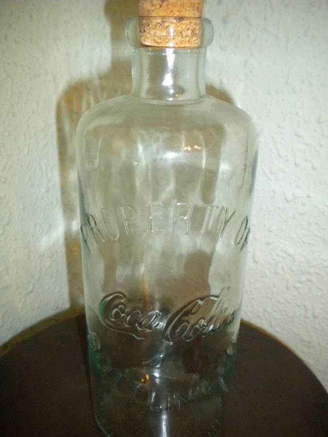 Botella de Coca Cola redonda