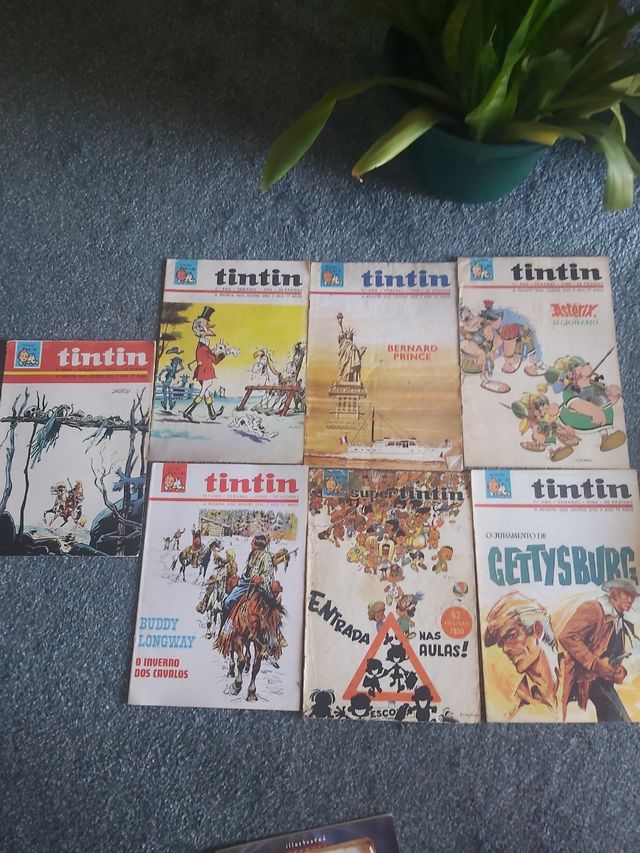 Livros tintin