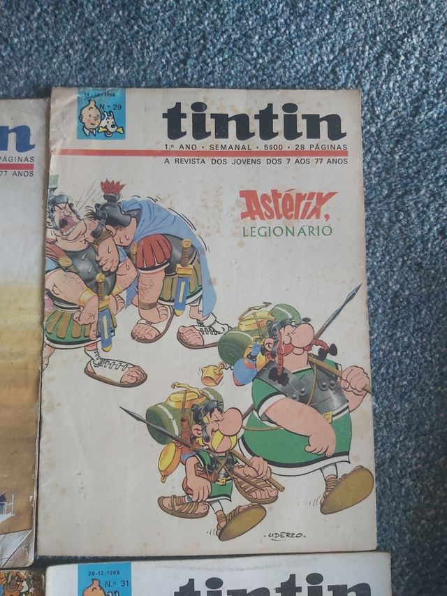 Livros tintin