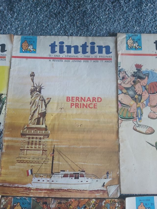 Livros tintin