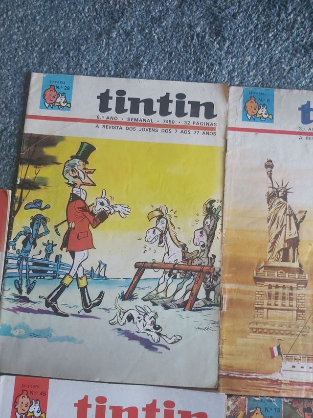 Livros tintin