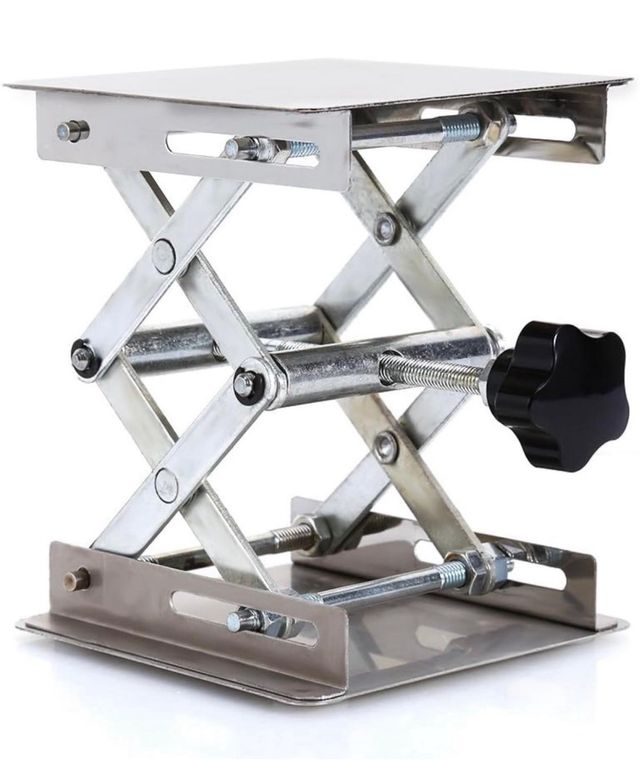 Plataforma elevadora de de acero inoxidable