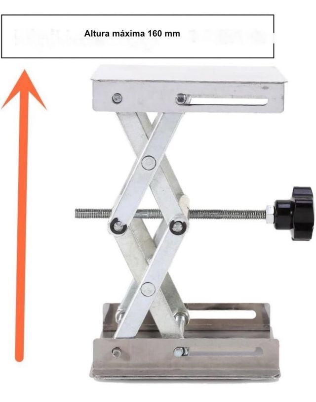 Plataforma elevadora de de acero inoxidable